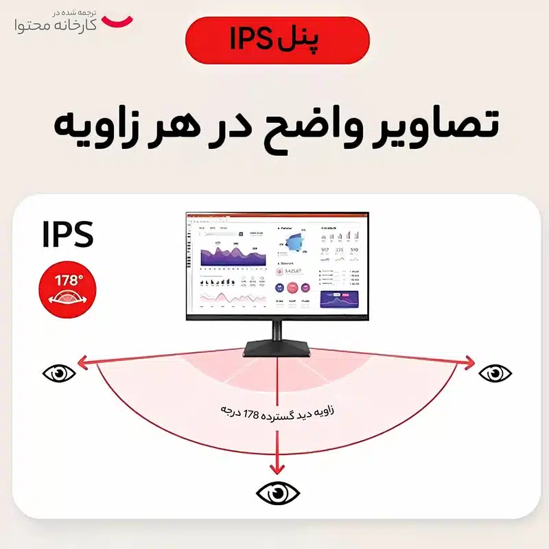 مانیتور ال جی مدل 24mr400